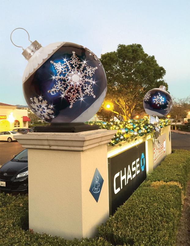 Giant Ball Ornaments