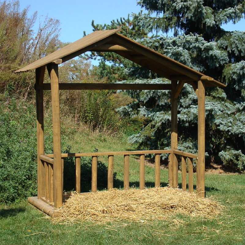 Wood stable for life size & near life size figures