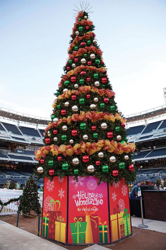 Tree with Garland