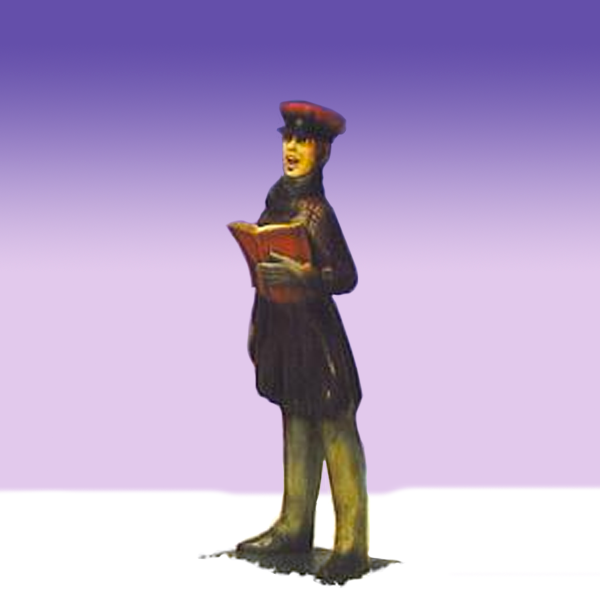 Dickens Caroler Boy
