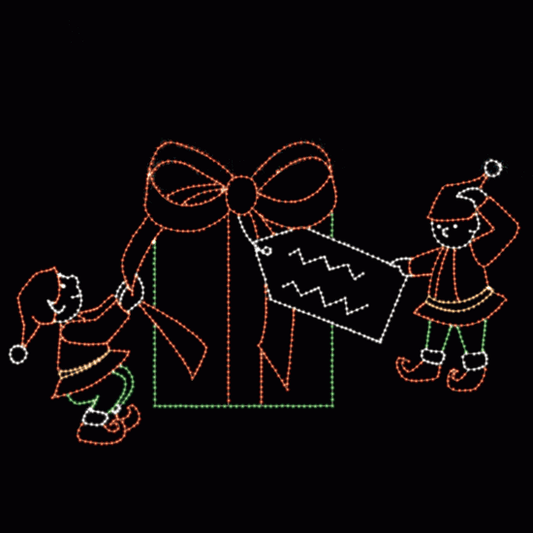 10' x 10' Elves with Presents