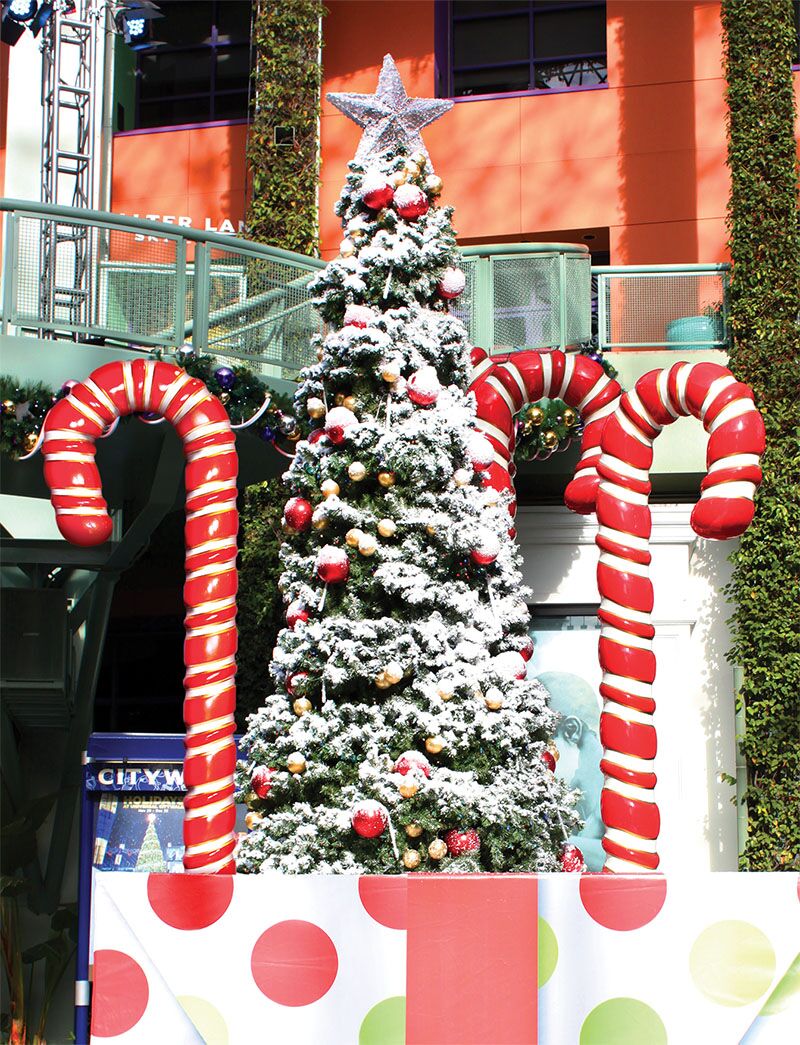Giant FIberglass Candy Cane