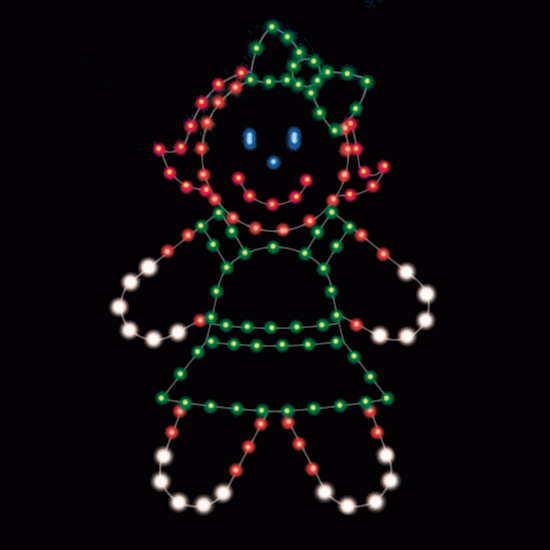 6' Gingerbread Girl