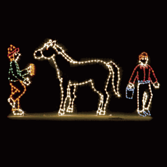 9' Standing Horse
