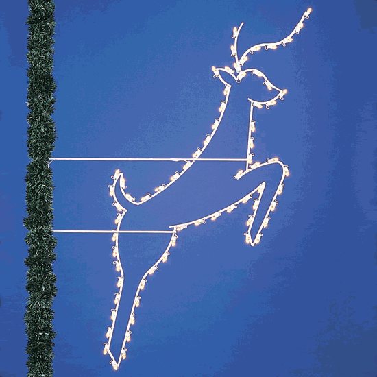 7' Leaping Buck