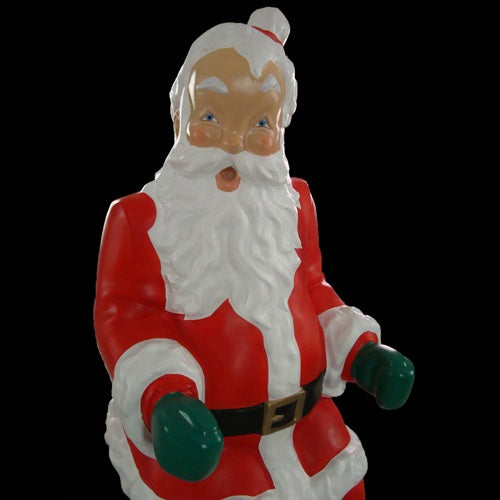 Life Size Santa and Reindeer Team
