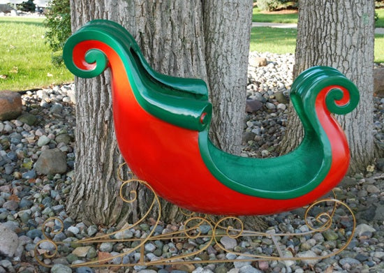 Sleigh for Seated Santa