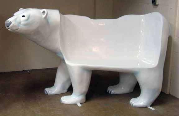Polar Bear Bench