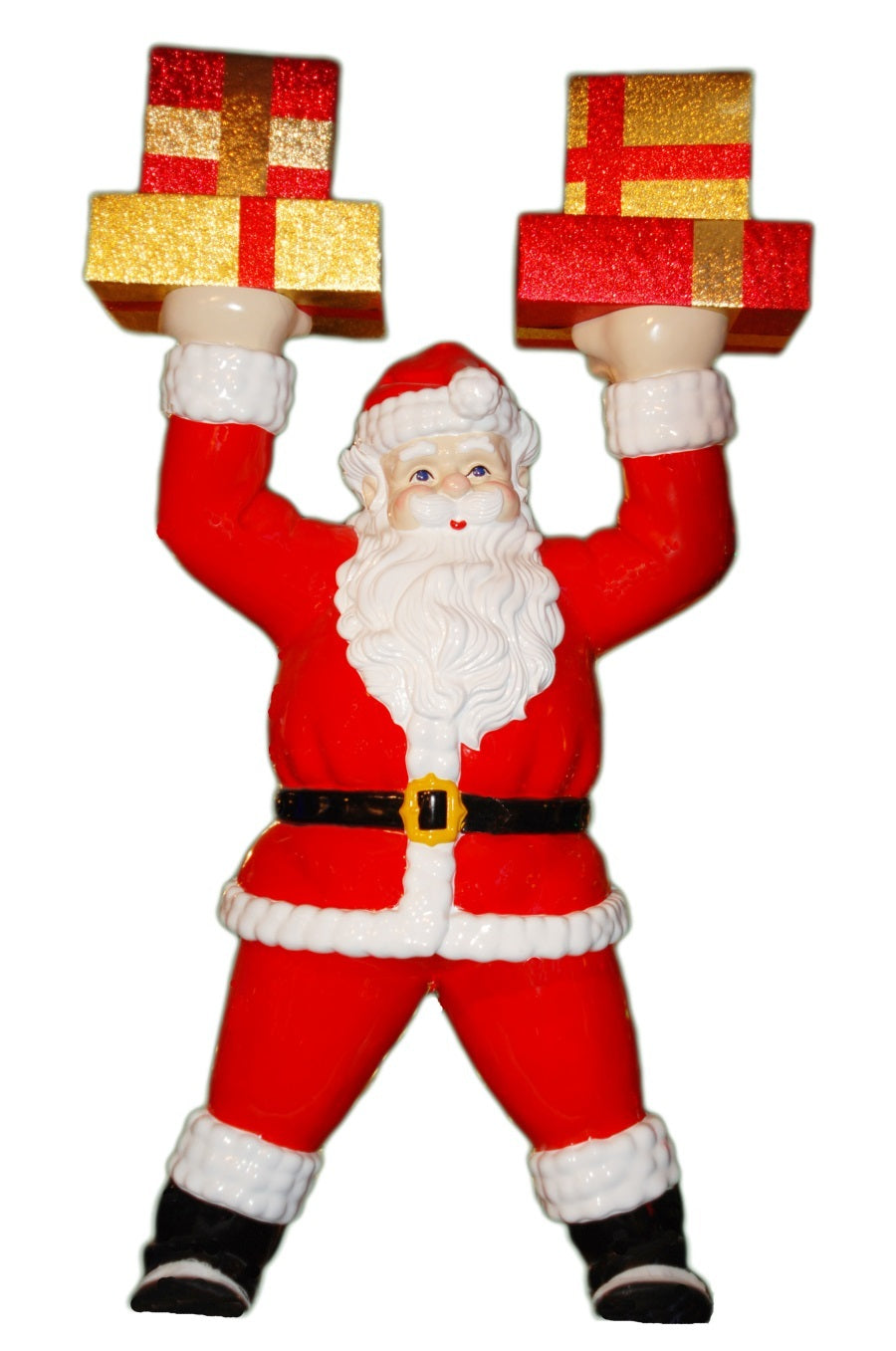 Santa Holding up Hands