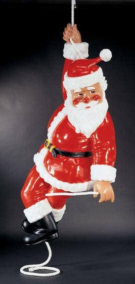 Santa on rope