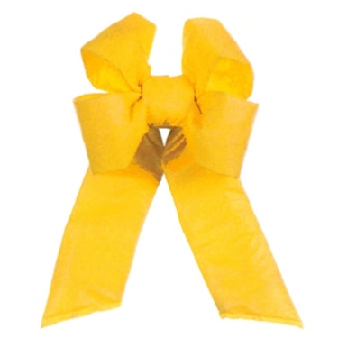 Spring FM Yellow Nylon Bow
