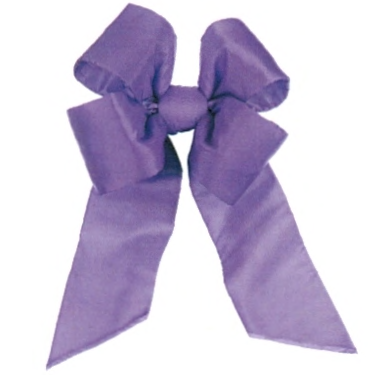 Spring Lilac Nylon Bow