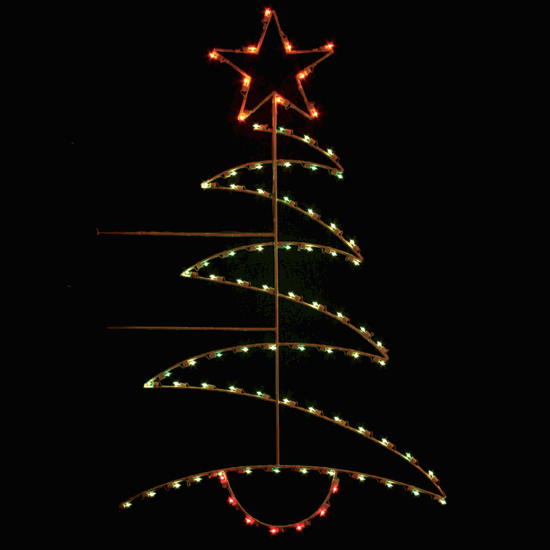 8' Zig Zag Tree