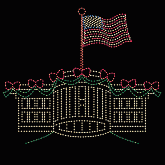 18' x 21' White House